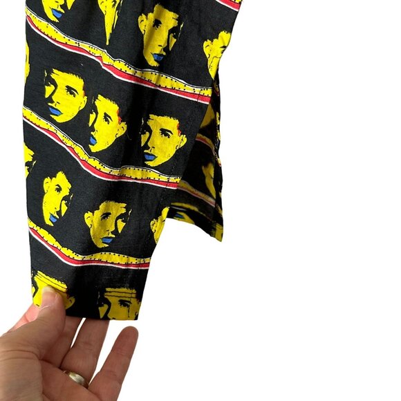 TIALS Oversized Graphic Tee Drake NWT Black Short Sleeve Streetwear Size 2 - Picture 3 of 9